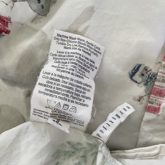 Pottery Barn Snowman Set of 2 Standard Pillowcases FADED but still cute! - Picture 7 of 7